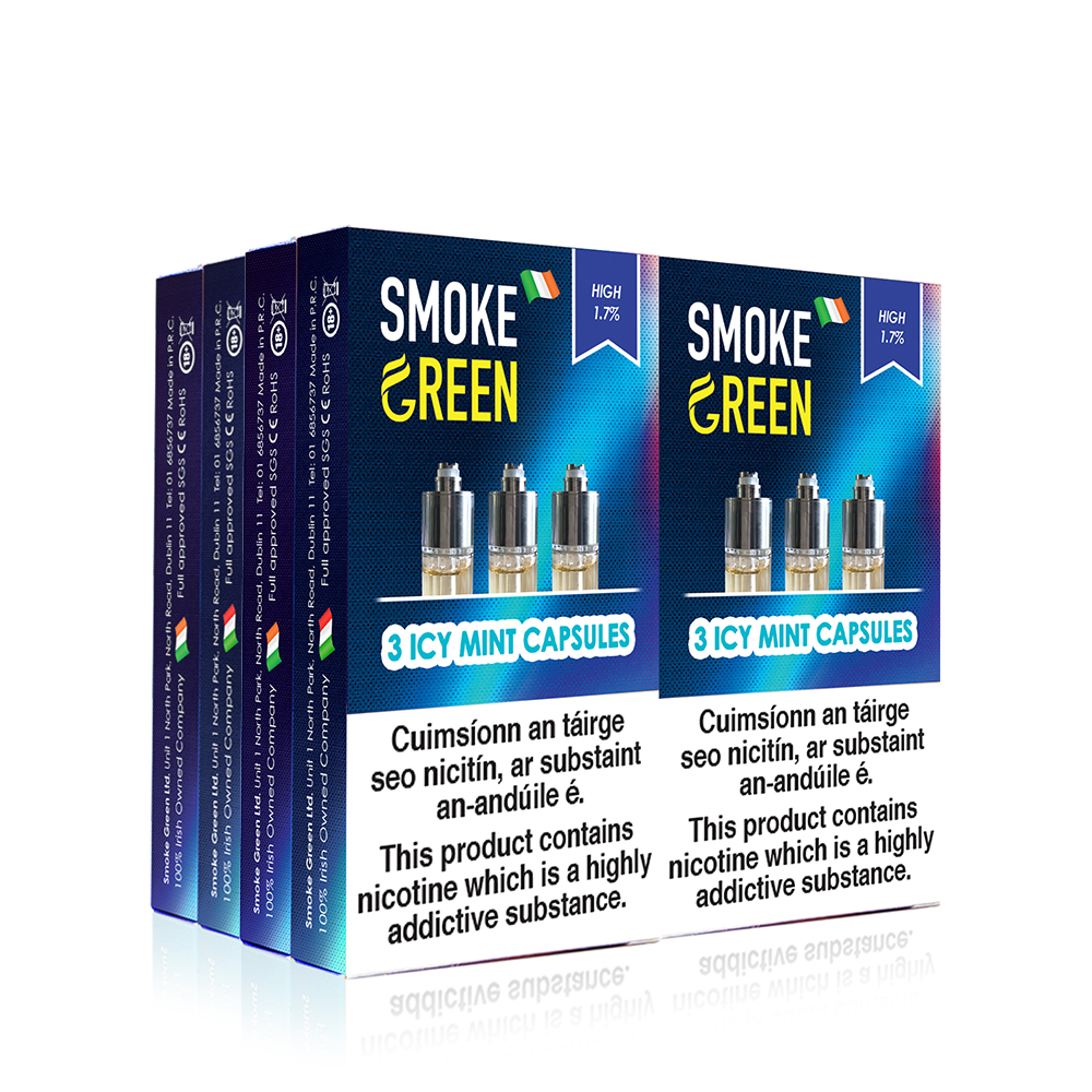 8 Boxes of Icy Mint Capsules 8 Boxes of Icy Mint Capsules