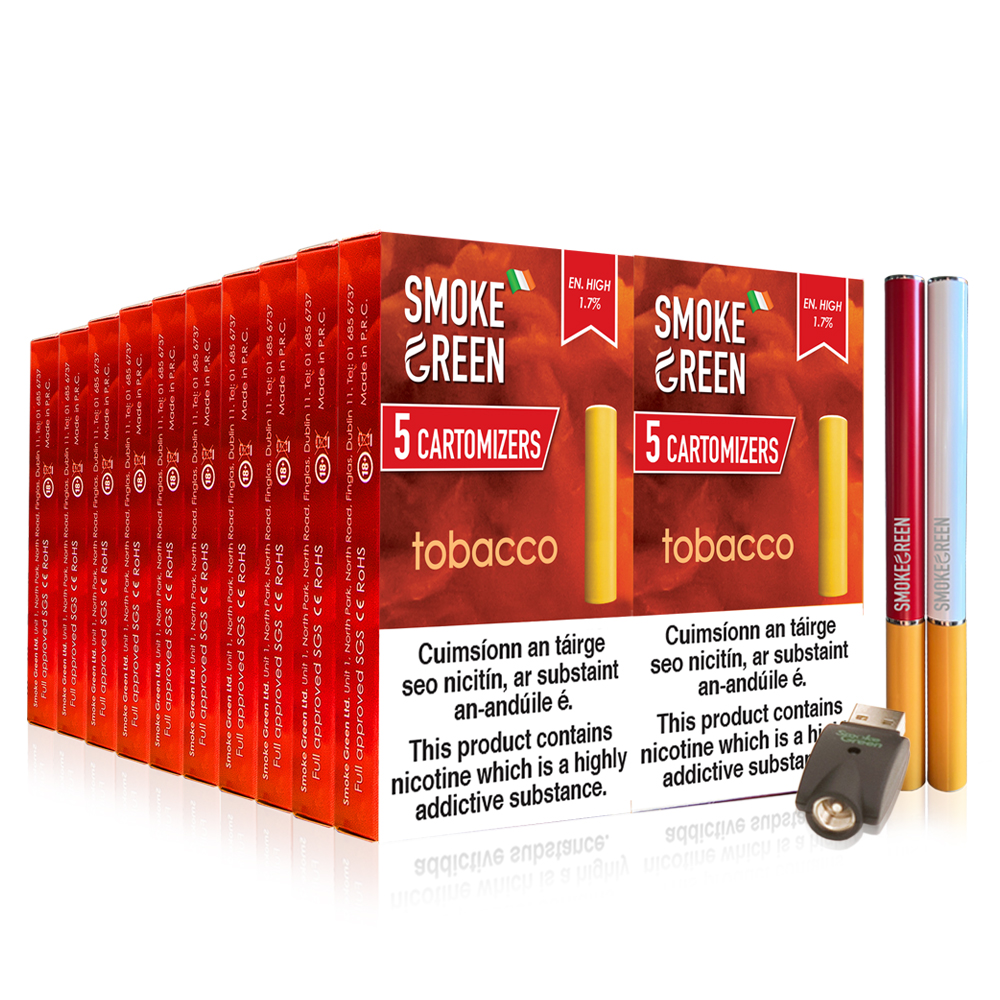20 Boxes of Cartomizers + 2 batteries & USB 20 Boxes of Cartomizers + 2 batteries & USB