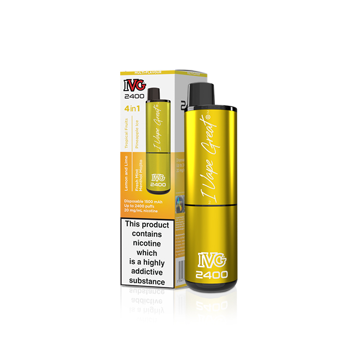 ivg 2400 lemon edition IVG 2400 Yellow Edition