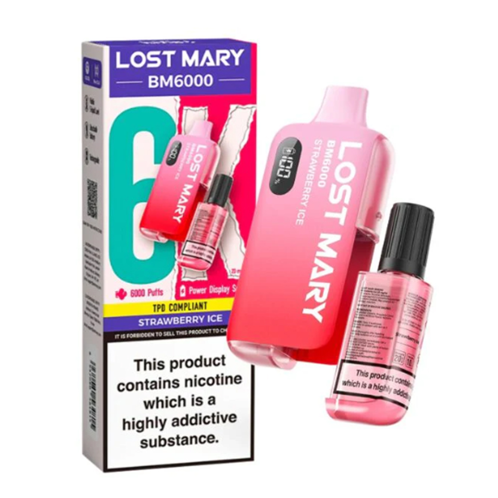 Lost Mary BM6000 Strawberry Ice