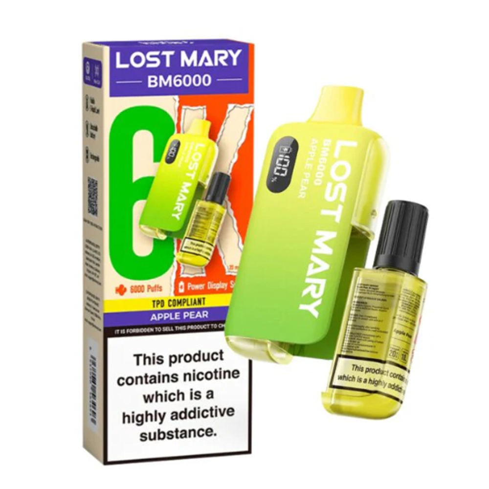 Lost Mary BM6000 Apple Pear