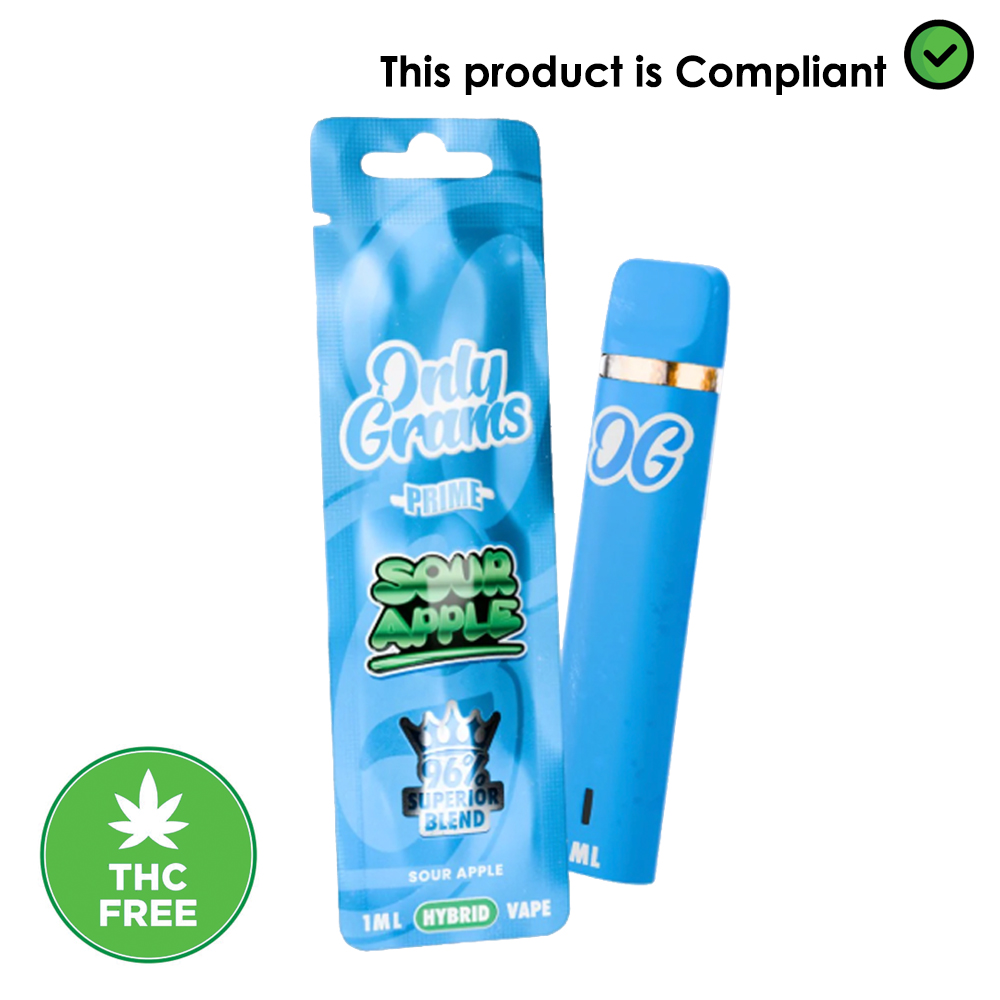 ONLY GRAMS - SOUR APPLE ONLY GRAMS - SOUR APPLE
