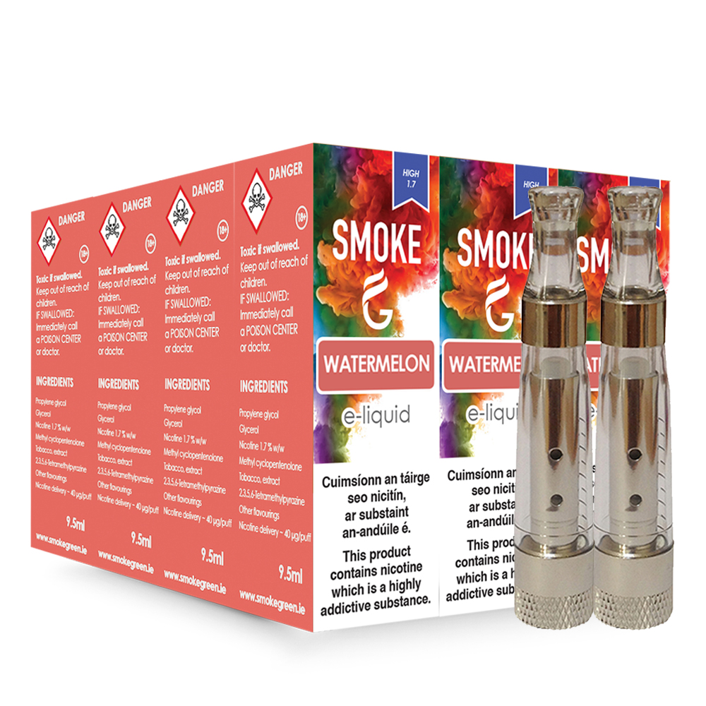 12 E-Liquids + 2 Atomizers 12 E-Liquids + 2 Atomizers
