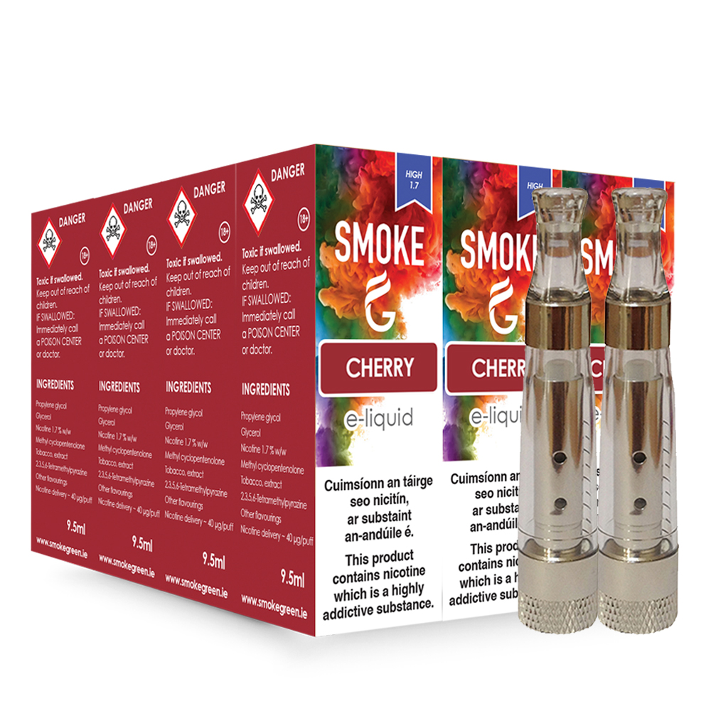 12 E-Liquids + 2 Atomizers 12 E-Liquids + 2 Atomizers
