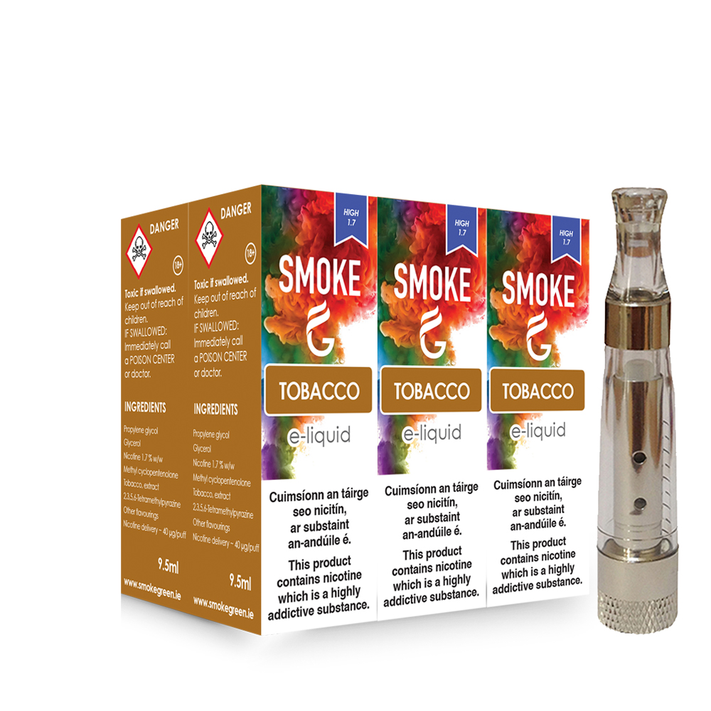 6 E-Liquids + 1 Atomizer 6 E-Liquids + 1 Atomizer