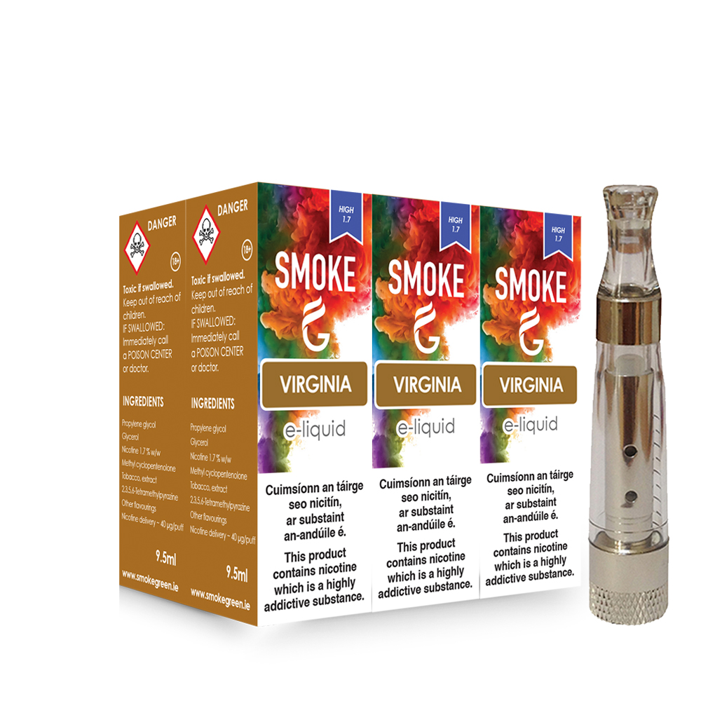 6 E-Liquids + 1 Atomizer 6 E-Liquids + 1 Atomizer