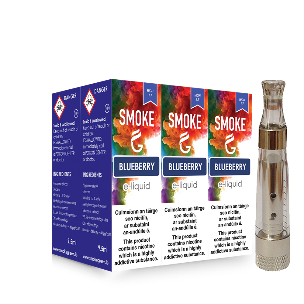 6 E-Liquids + 1 Atomizer 6 E-Liquids + 1 Atomizer