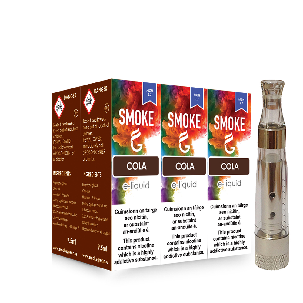 6 E-Liquids + 1 Atomizer 6 E-Liquids + 1 Atomizer