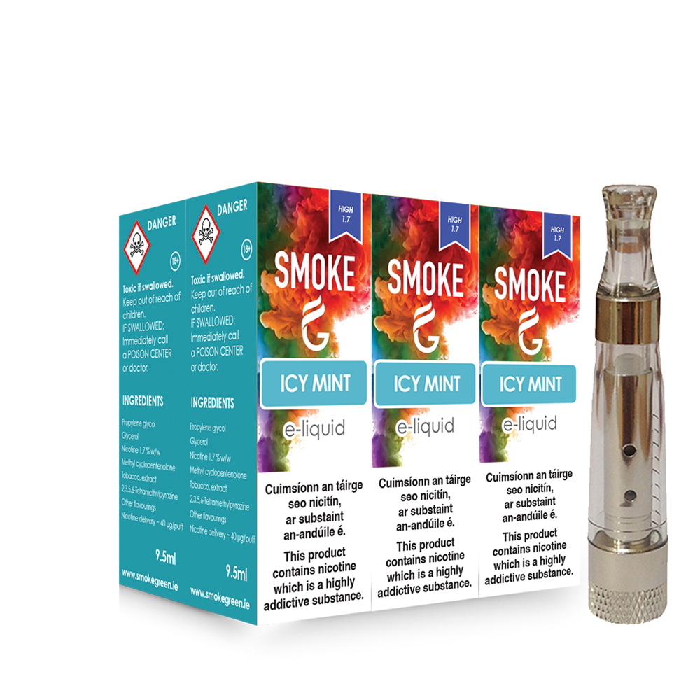 6 E-Liquids + 1 Atomizer 6 E-Liquids + 1 Atomizer