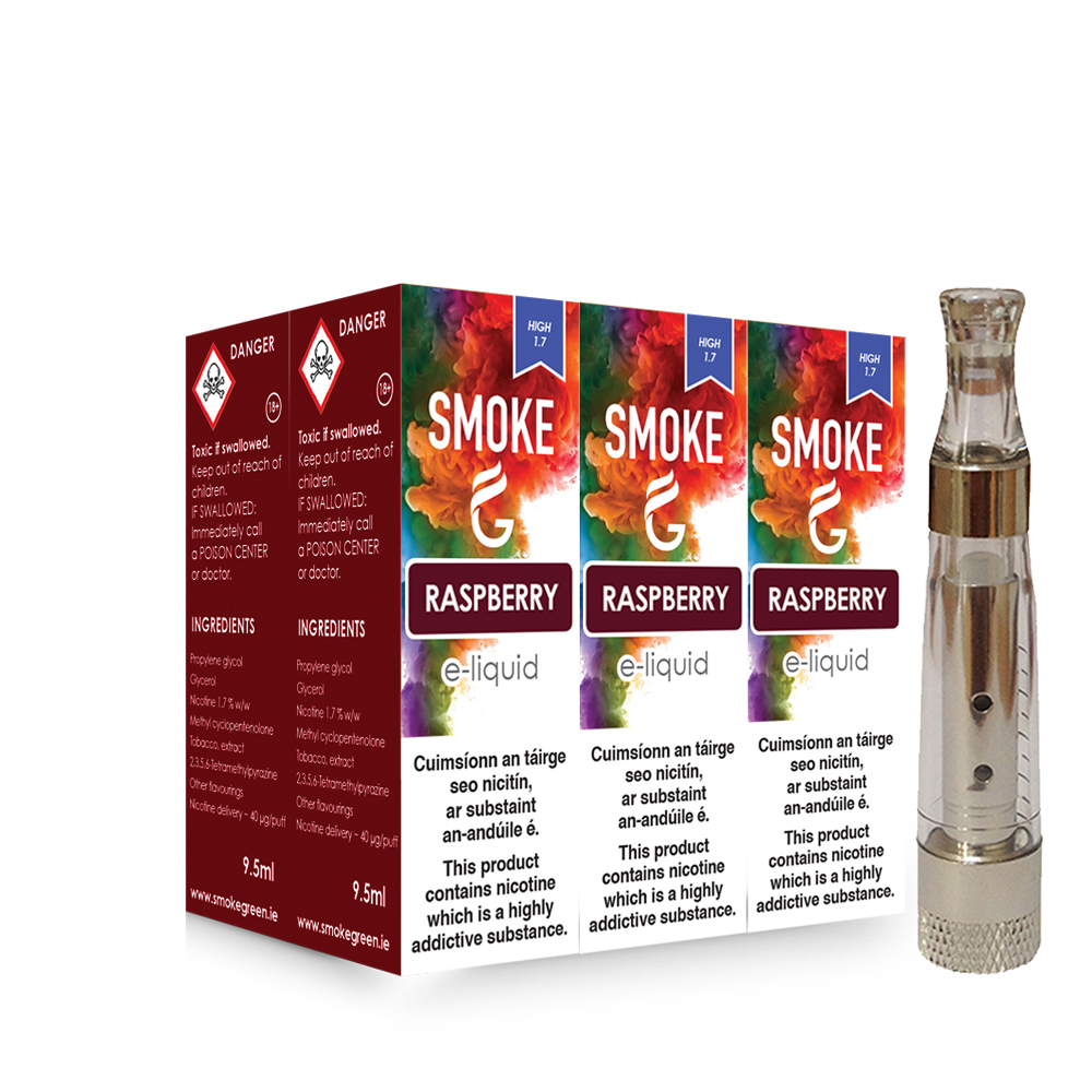 6 E-Liquids + 1 Atomizer 6 E-Liquids + 1 Atomizer