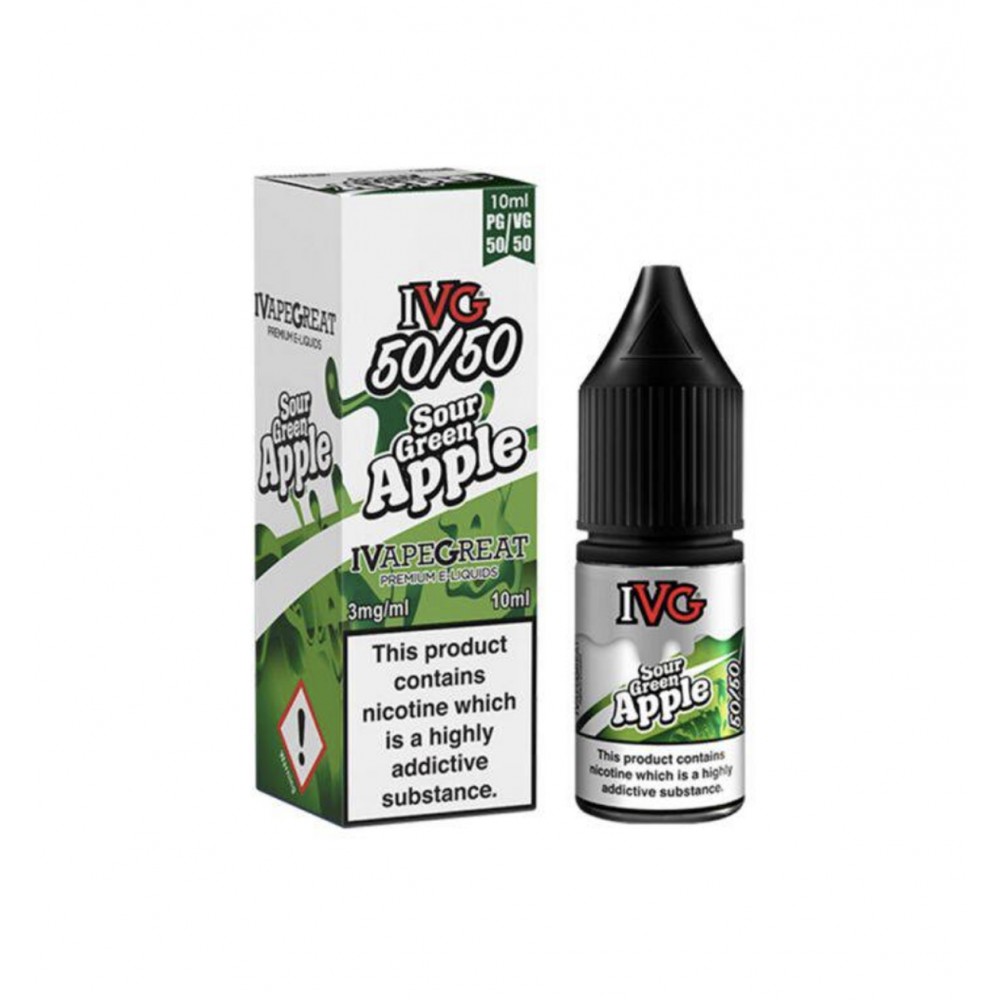 IVG Sour Green Apple 50/50