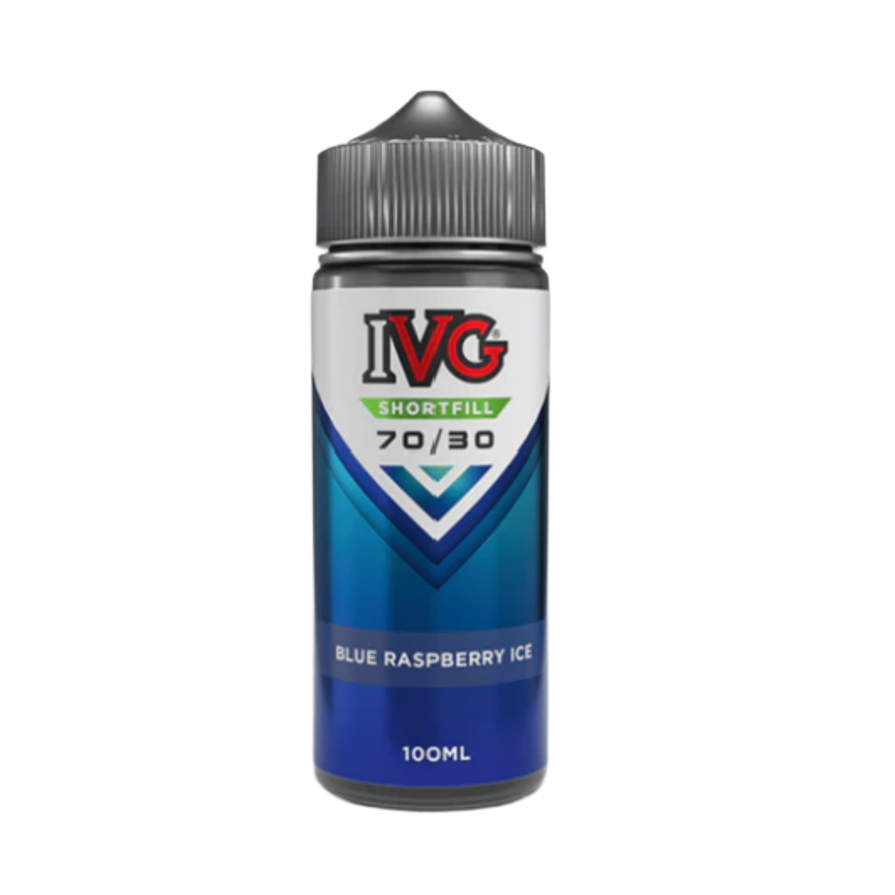 IVG Shortfills Blue Raspberry Ice - 100ml