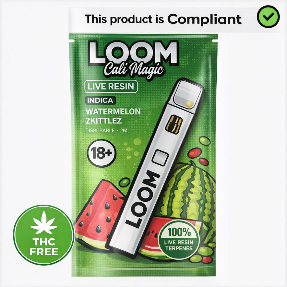Loom Cali Magic 2ml – Watermelon Zkittles